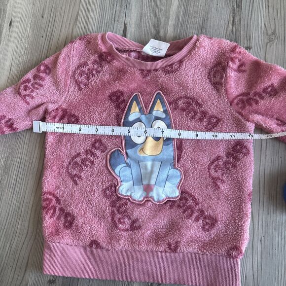 Bluey Fleece Sweatshirt For Toddler Size 3 - Picture 6 of 8